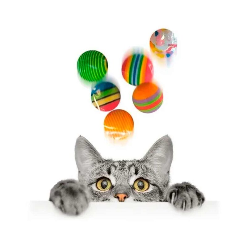 Pelotitas De Tela Juguete Gato X2 – Cancat